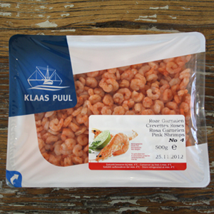 Roze garnalen nr. 4 vers - 500 gram